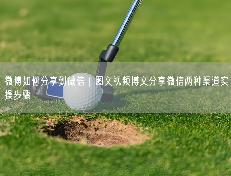 微博如何分享到微信｜图文视频博文分享微信两种渠道实操步骤