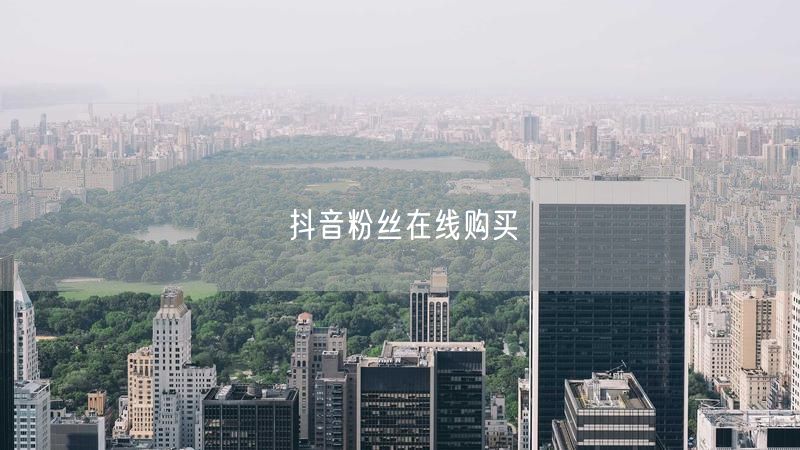 抖音粉丝在线购买