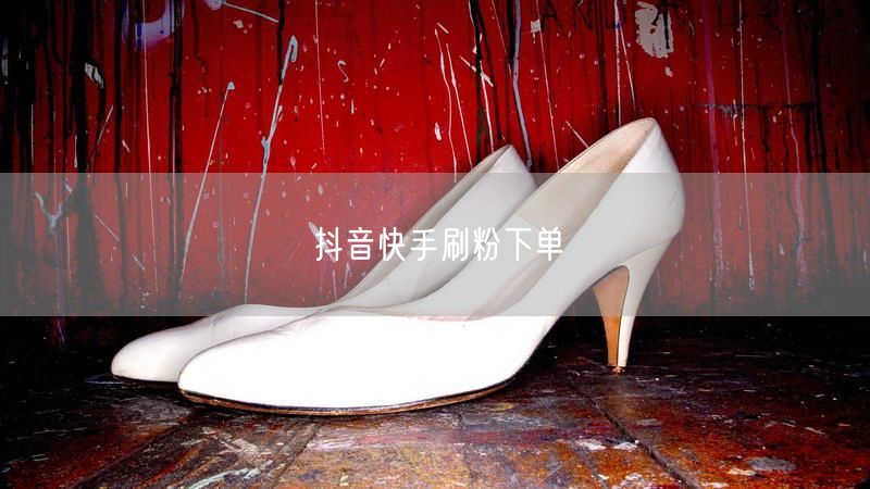 抖音快手刷粉下单