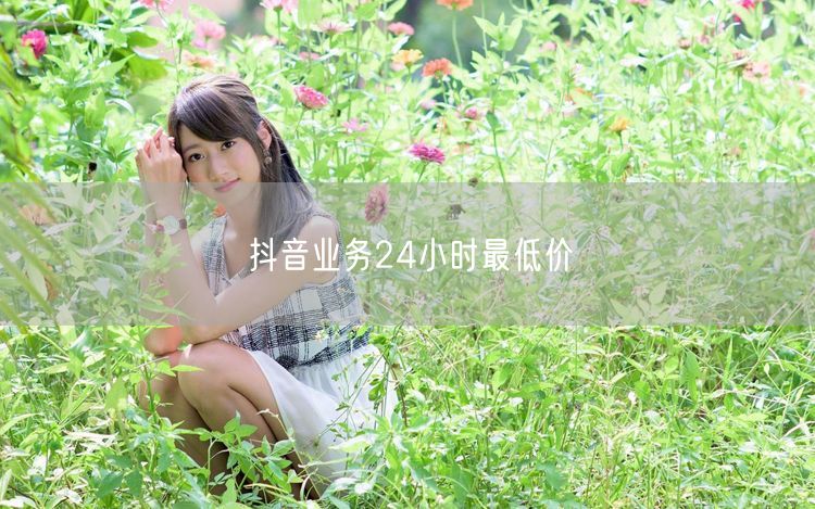 抖音业务24小时最低价