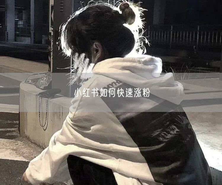 小红书如何快速涨粉