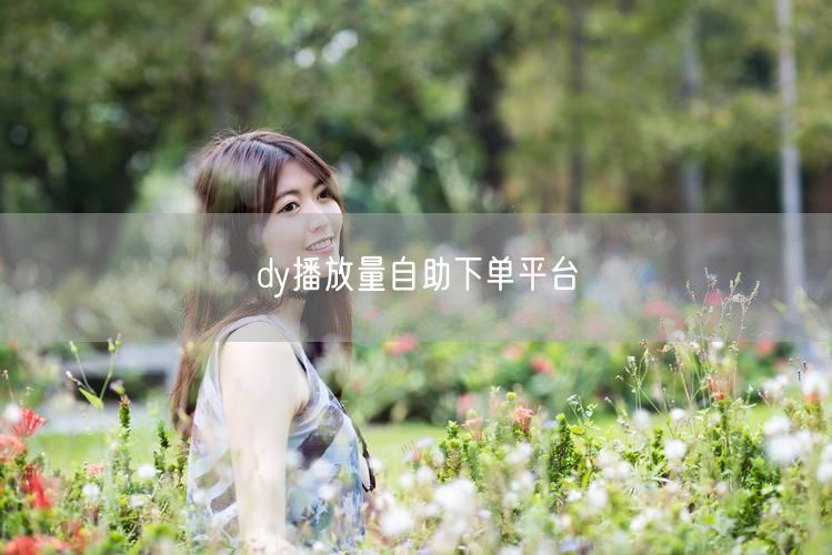 dy播放量自助下单平台
