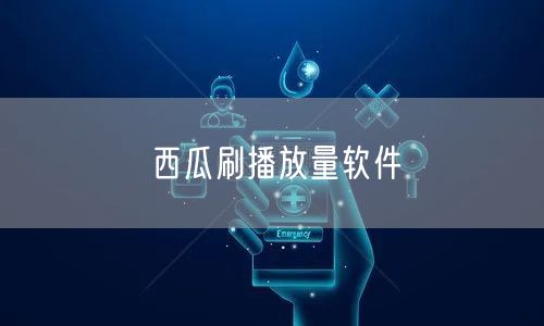 西瓜刷播放量软件