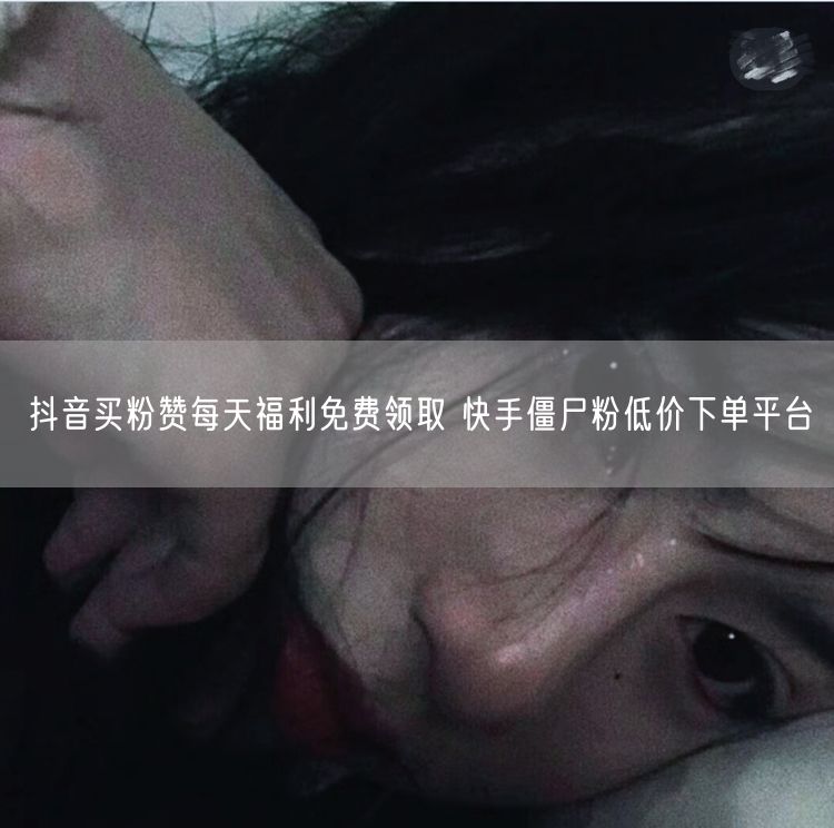 抖音买粉赞每天福利免费领取 快手僵尸粉低价下单平台