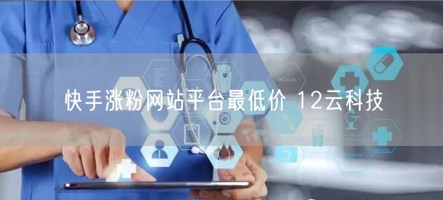 快手涨粉网站平台最低价 12云科技