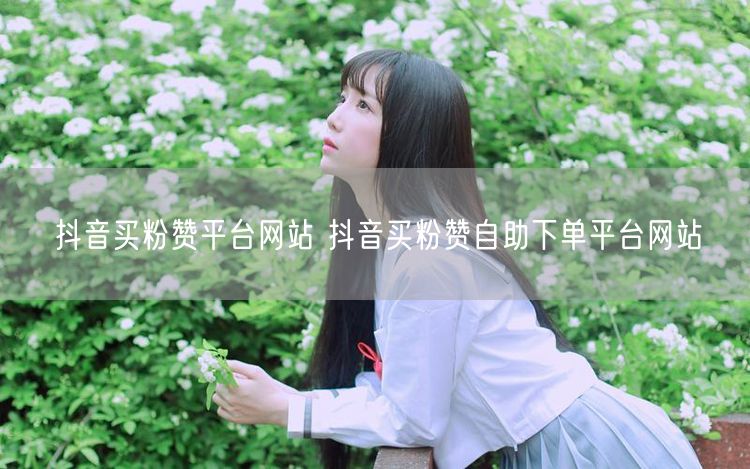 抖音买粉赞平台网站 抖音买粉赞自助下单平台网站