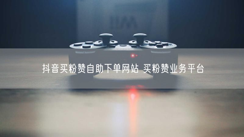 抖音买粉赞自助下单网站 买粉赞业务平台