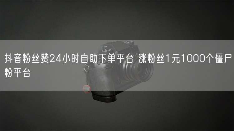 抖音粉丝赞24小时自助下单平台 涨粉丝1元1000个僵尸粉平台