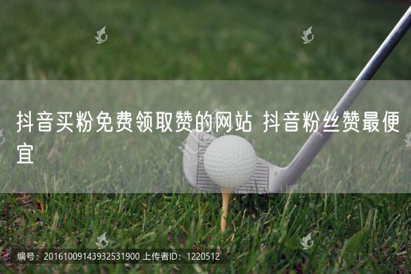 抖音买粉免费领取赞的网站 抖音粉丝赞最便宜